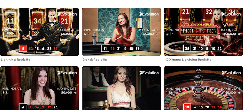 Betsson live roulette